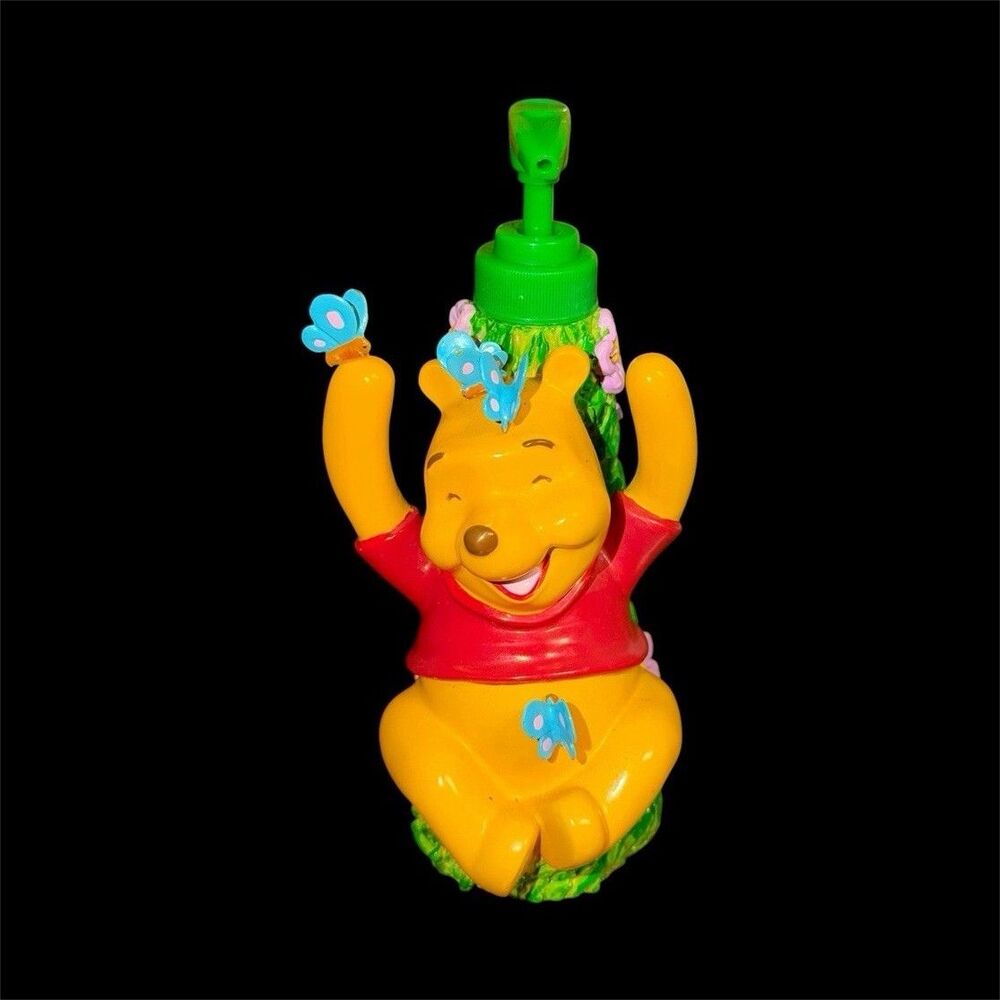 Vintage Disney Winnie the Pooh Butterfly Soap / Lotion Pump Dispenser